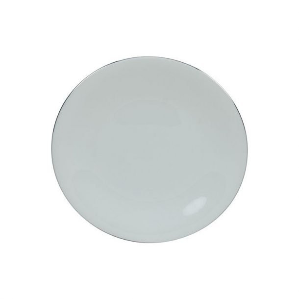 Bricard Drancy Tafelservice Set 25-teilig. Weiß - Silber