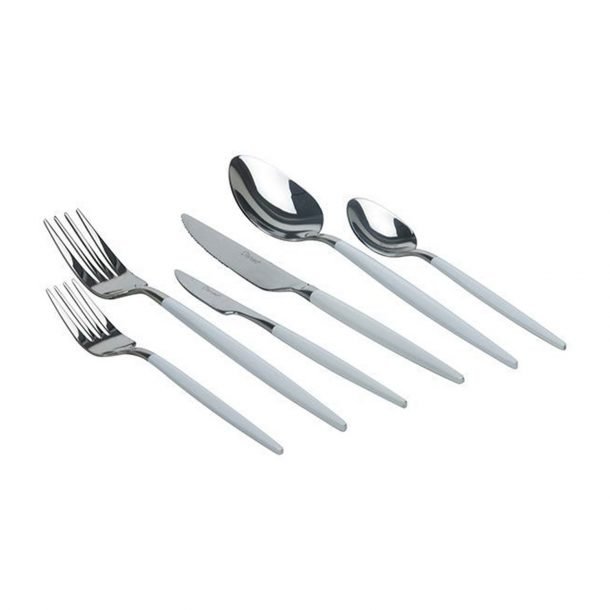 Ferveo Sara Besteckset 36-teilig Silber - Weiß