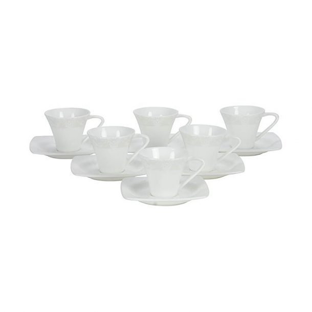 Bricard Cannes Kaffeetasse mit Unterteller 12-teilig