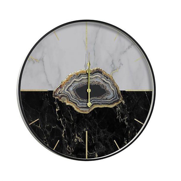 Fugurato dekorativer Wanduhr MARBLE001